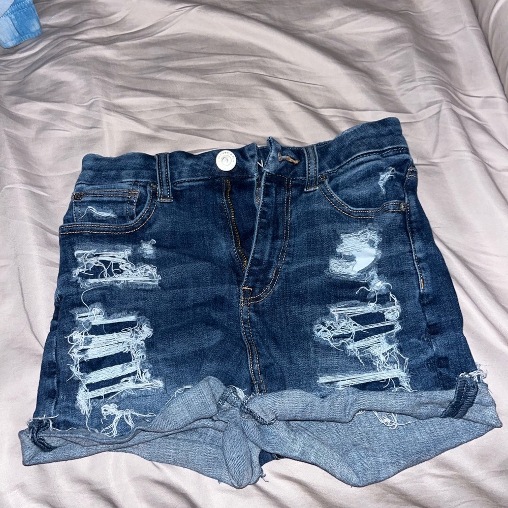 American Eagle, dark blue Jean shorts